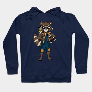 Rocket Visits the Parks Hoodie